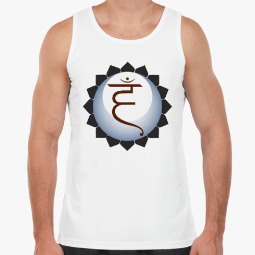 Майка с принтом Янтра Юпитера