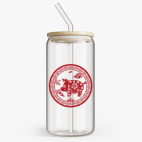 Банка с бамбуковой крышкой