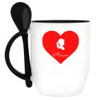 Кружка с ложкой