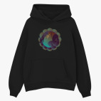 Толстовка худи оверсайз