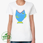 Женская футболка органик