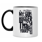 Кружка двухцветная