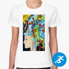 Женская спортивная футболка