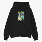 Толстовка худи оверсайз