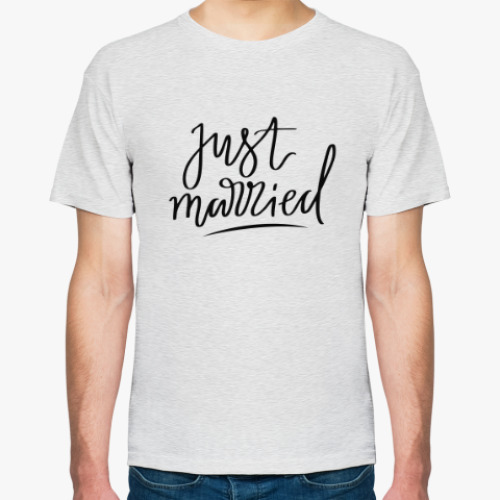 Футболка с принтом Свадебная тематика. Wedding