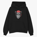 Толстовка худи оверсайз