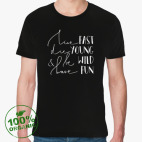 Мужская футболка органик