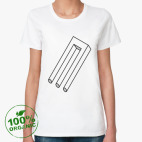 Женская футболка органик