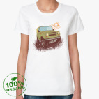 Женская футболка органик