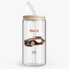 Банка с бамбуковой крышкой