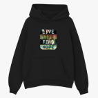 Толстовка худи оверсайз