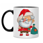 Кружка двухцветная