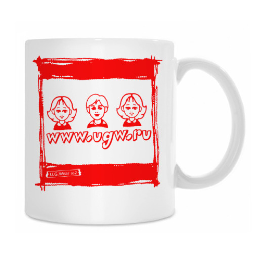 Кружка с принтом  Stop R'n'B