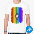 Мужская спортивная футболка