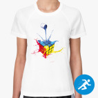 Женская спортивная футболка