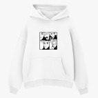 Толстовка худи оверсайз