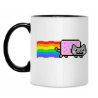 Кружка двухцветная