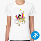 Женская спортивная футболка