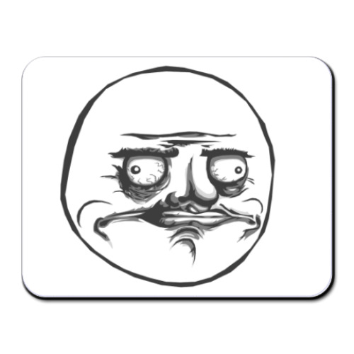 Коврик для мыши с принтом  Me Gusta