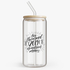 Банка с бамбуковой крышкой