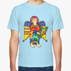 Классическая футболка Кельтский ангел