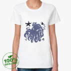 Женская футболка органик