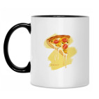 Кружка двухцветная