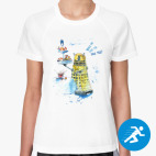 Женская спортивная футболка