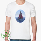 Мужская футболка органик