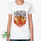 Женская футболка органик