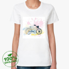 Женская футболка органик