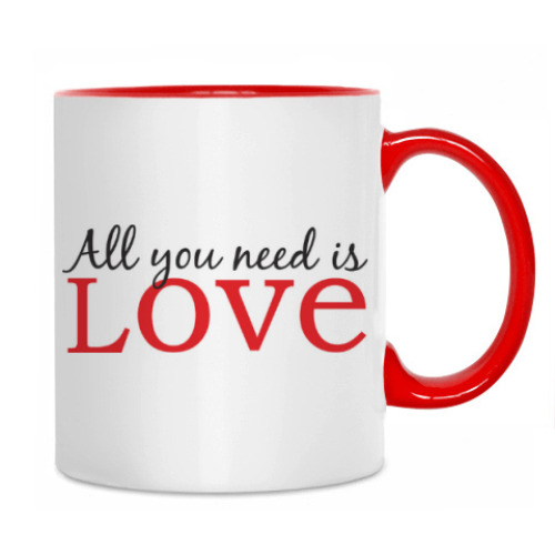 Кружка All you need is love