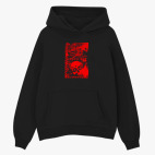 Толстовка худи оверсайз