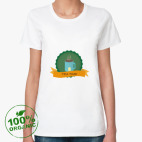 Женская футболка органик