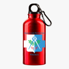 Металлическая бутылка 400 мл UV-DTF