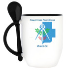 Кружка с ложкой