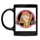 Кружка цветная UV-DTF