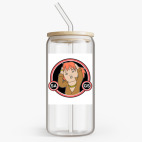 Банка с бамбуковой крышкой