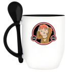 Кружка с ложкой