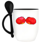 Кружка с ложкой