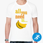 Мужская спортивная футболка