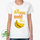 Женская футболка органик