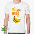 Мужская футболка органик