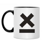 Кружка двухцветная