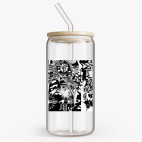 Банка с бамбуковой крышкой