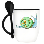 Кружка с ложкой