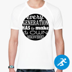 Мужская спортивная футболка