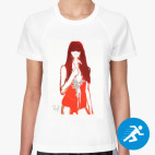 Женская спортивная футболка