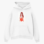 Толстовка худи оверсайз