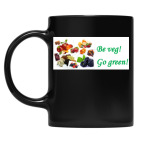 Кружка цветная UV-DTF